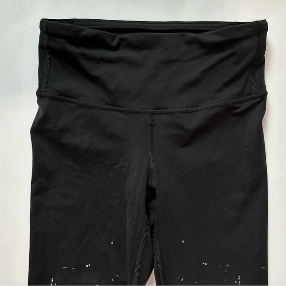 Lululemon SPECIAL EDITION Speed Wunder Tight Leggings 28" Speckle Shine Sz 2 - Picture 10 of 14